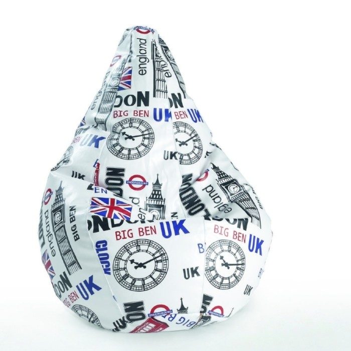 Puff Pera Amoldable Modelo Big Ben