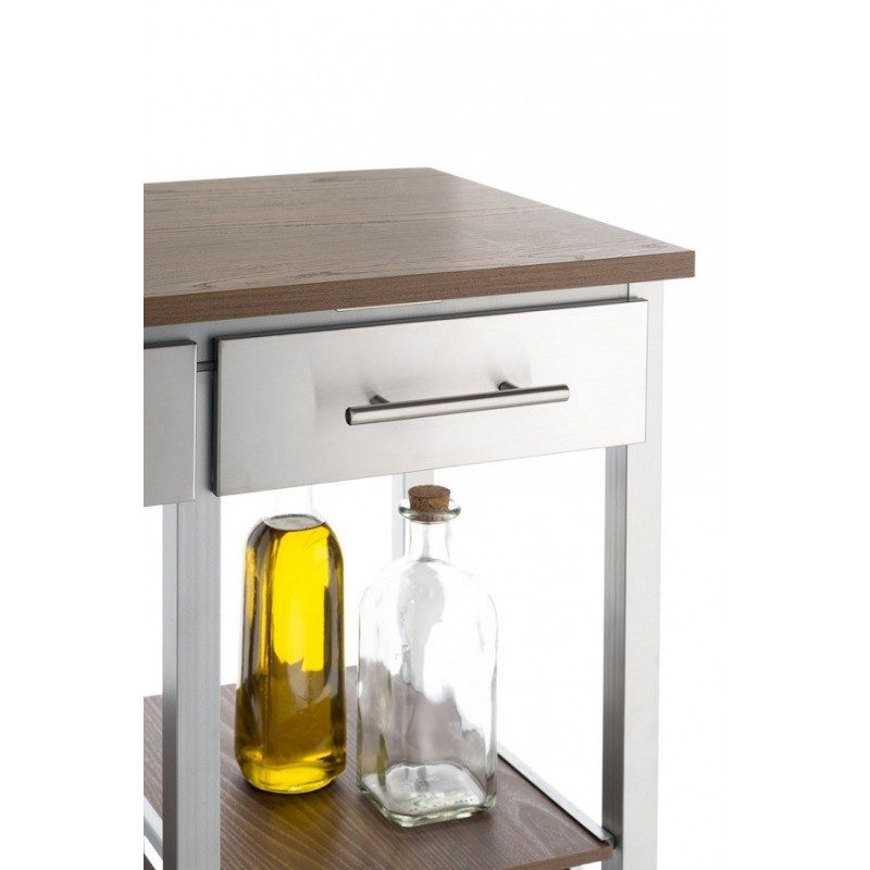 Carrito de cocina, carrito verdulero Onda Aluminium - imagen 2
